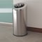 Hls Commercial 15 gal Round Trash Can, Silver, Open Top, Stainless Steel, 14.9 in HLSC04G15A - alternate 7